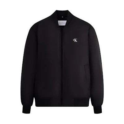 Calvin Klein Solid Color Casual Baseball Collar Jacket J324337