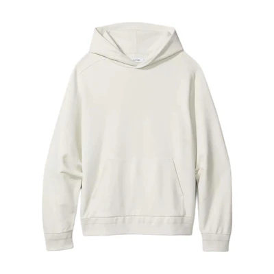 Calvin Klein Solid Color Hoodie Chalk Long Sleeve Casual Sweater 40BM227-101