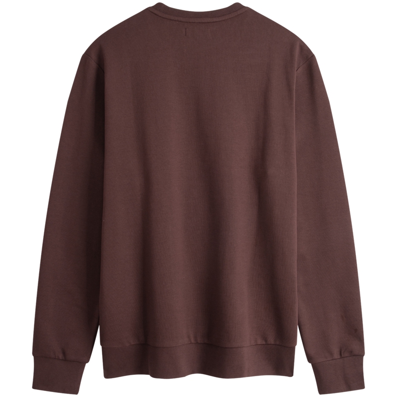 Calvin Klein Solid Color Logo Print Crewneck Pullover Sweatshirt 40QM851 圖 3