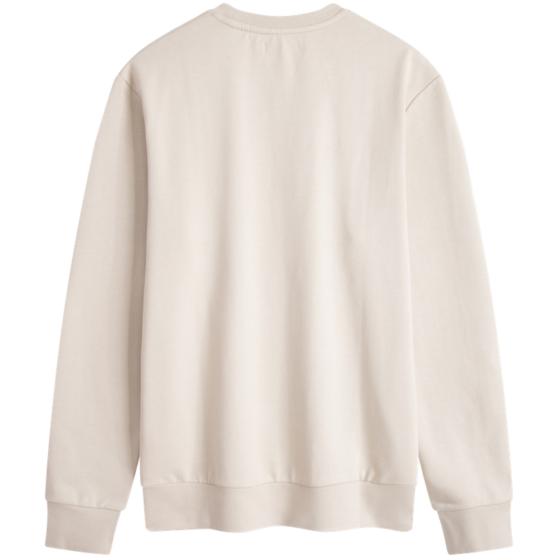 Calvin Klein Solid Color Logo Print Crewneck Pullover Sweatshirt 40QM851 圖 5