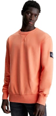 Calvin Klein Solid Color Oversized Casual Sweatshirt Unisex. J30J323426-LLP 4