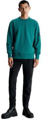 Calvin Klein Solid Color Oversized Casual Sweatshirt Unisex. J30J323426-LLP Sizing Calvin Klein Solid Color Oversized Casual Sweatshirt Unisex. J30J323426-LLP