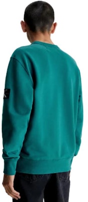 Calvin Klein Solid Color Oversized Casual Sweatshirt Unisex. J30J323426-LLP 1
