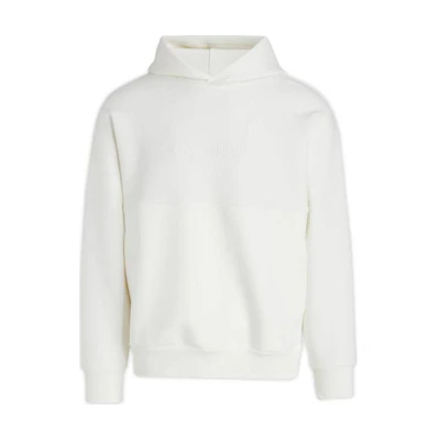 Calvin Klein Solid Color White Hoodie K10K108058-YAH