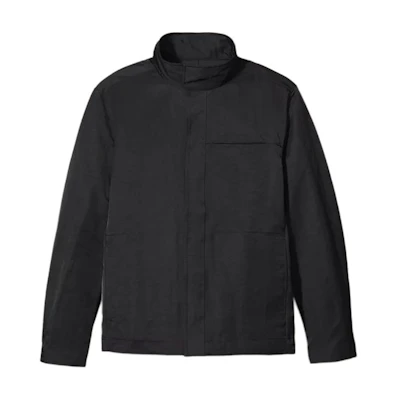 Calvin Klein Solid Color Zip-Up Jacket Black () 40BM518-001