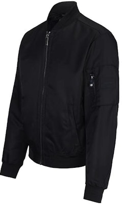 Calvin Klein 純色拉鍊長袖外套 黑色 K10K109907 Lookbook Calvin Klein 純色拉鍊長袖外套 黑色 K10K109907