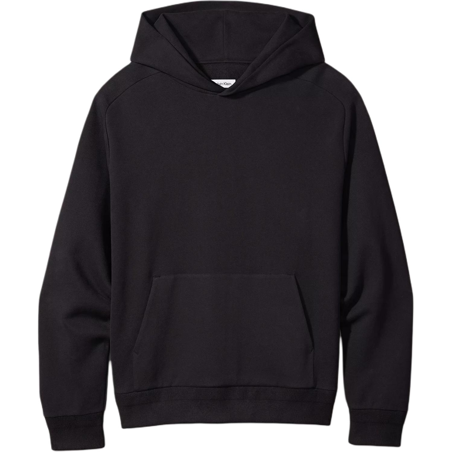 Calvin Klein Solid Kangaroo Pocket Hoodie Black 40BM227-001