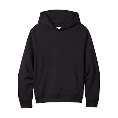 Calvin Klein Solid Kangaroo Pocket Hoodie Black 40BM227-001