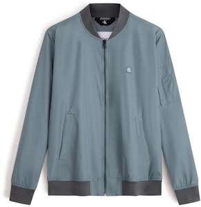 CALVIN KLEIN Chaqueta con Cuello Béisbol y Logo Bordado Solid. J323578-1 Order CALVIN KLEIN Chaqueta con Cuello Béisbol y Logo Bordado Solid. J323578-1