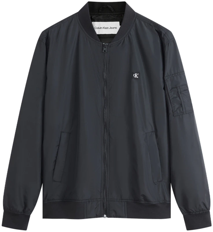 calvin-klein-solid-logo-patch-casual-jacket-black-j323578-beh