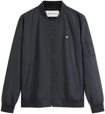 Calvin Klein Jaket Kasual Logo Patch Hitam J323578-BEH Buy Calvin Klein Jaket Kasual Logo Patch Hitam J323578-BEH