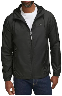 卡尔文克莱因纯色拉链连帽夹克 黑色 1658724-black 1658724-BLACK Order 卡尔文克莱因纯色拉链连帽夹克 黑色 1658724-black 1658724-BLACK