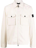 Calvin Klein Solid Zip-Up Jacket Beige K10K107136ACE Calvin Klein Solid Zip-Up Jacket Beige K10K107136ACE