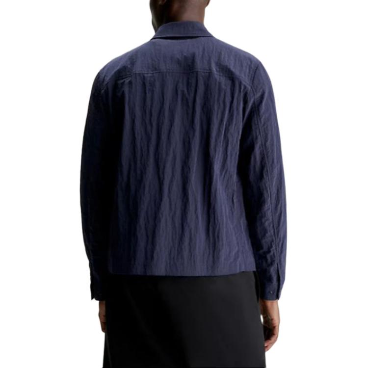 Purchase Calvin Klein纯色夜空长袖拉链夹克 K10K112368-CHW