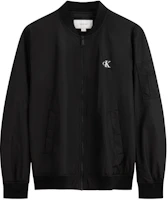 Calvin Klein Space Black Embroidered Multi-Pocket Bomber Jacket Men’s Casual J327253 Calvin Klein Space Black Embroidered Multi-Pocket Bomber Jacket Men’s Casual J327253