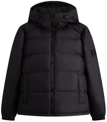 CALVIN KLEIN Space Black Unisex Hooded Down Jacket Fall Winter J324341-BEH Order CALVIN KLEIN Space Black Unisex Hooded Down Jacket Fall Winter J324341-BEH