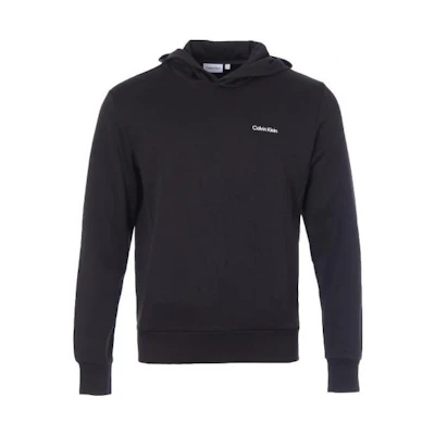 Calvin Klein SS22 Solid Logo Print Pullover Hoodie Black () K10K109927-BEH