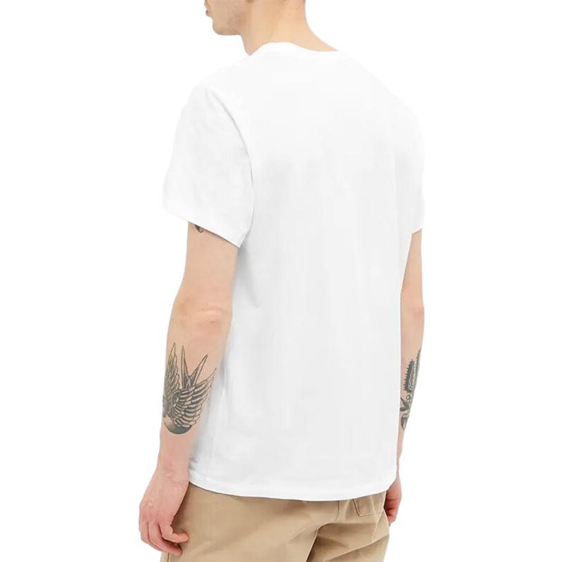 Shop Calvin Klein SS23 Kaos Slim Fit Crew Neck 3-Pack - Putih. NB4011E-100