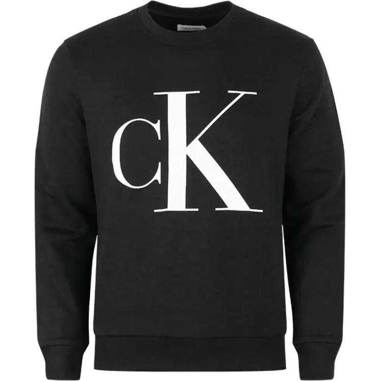 Calvin Klein SS23 Logo Crewneck Sweatshirt Black ( Long Sleeve) 40JM937-001