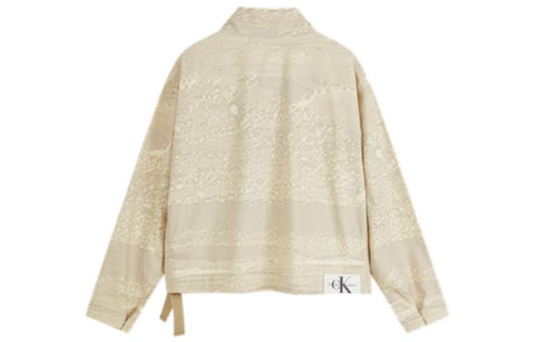 Lookbook Calvin Klein SS23 标志抽绳夹克 浅卡其 J322944-0F4