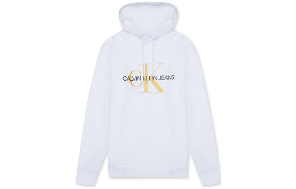 Calvin Klein SS23 Solid Color Hoodie White 41VC221-100