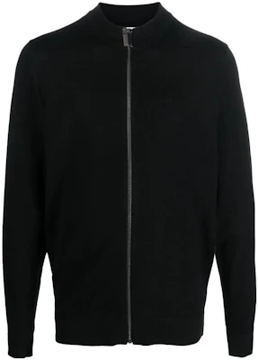 Calvin Klein SS23 羊毛拉鍊外套 黑色 K10K109479 Buy Calvin Klein SS23 羊毛拉鍊外套 黑色 K10K109479