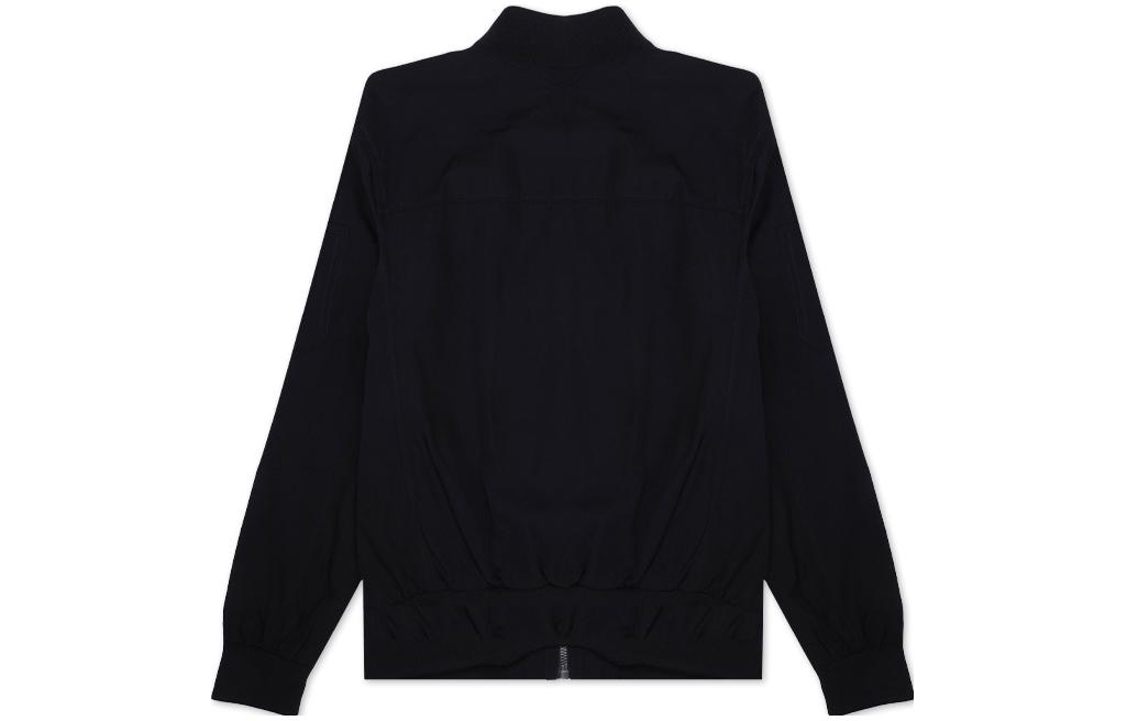 Lookbook Calvin Klein SS23 黑色素面拉鍊外套 CM107904-BLK