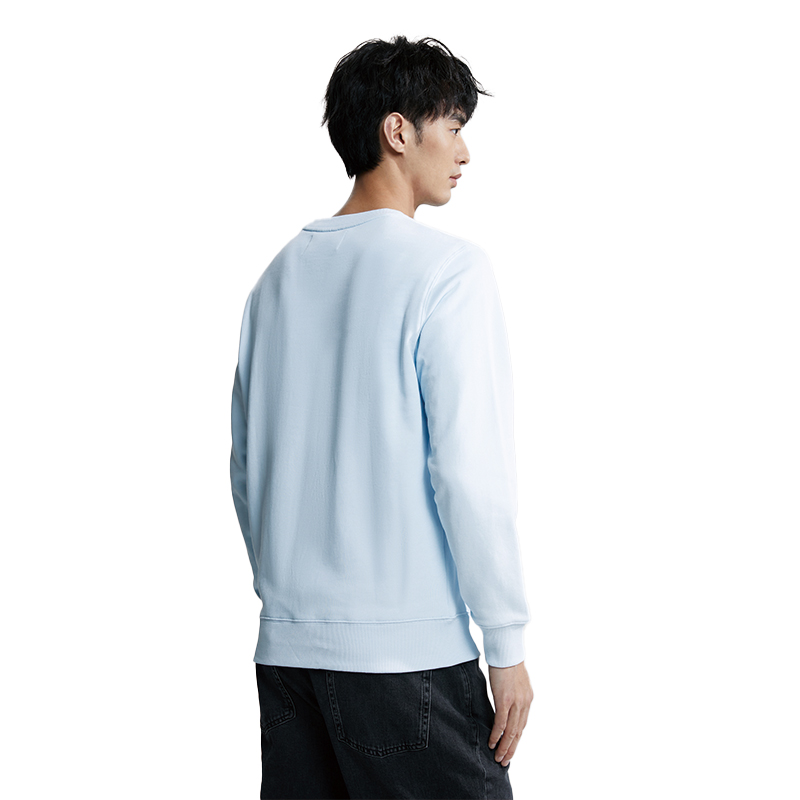 Calvin Klein SS24 Embroidered Logo Casual Cotton Crewneck Sweatshirt J320775 圖 5