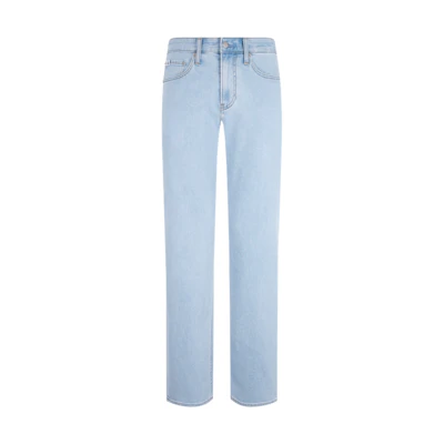 CALVIN KLEIN SS24 Retro 90s Straight Fit Light Blue Jeans Men’s Denim. J325386