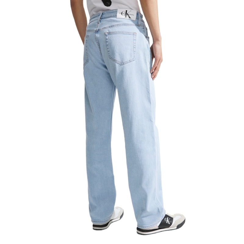 CALVIN KLEIN SS24 Retro 90s Straight Fit Light Blue Jeans Men’s Denim. J325386 圖 5
