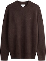 CALVIN KLEIN SS25 Wool-Blend Embroidered Knit Sweater - Casual & Warm. J327336 CALVIN KLEIN SS25 Wool-Blend Embroidered Knit Sweater - Casual & Warm. J327336