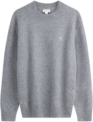 カルバンクライン SS25 ウール混刺繍ニットセーター - カジュアルで暖かい。 J327336 6