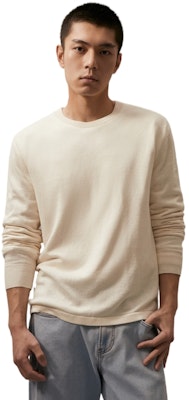 Calvin Klein Summer Silk Knit Sweater Basic Solid Color Top 40BM327 Purchase Calvin Klein Summer Silk Knit Sweater Basic Solid Color Top 40BM327