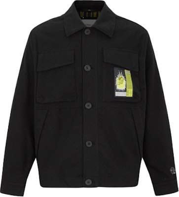 CALVIN KLEIN Jaket Denim Cetakan Harimau Unisex Hitam Lengan Panjang J400111-BEH Buy CALVIN KLEIN Jaket Denim Cetakan Harimau Unisex Hitam Lengan Panjang J400111-BEH