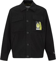 CALVIN KLEIN Jaket Denim Cetakan Harimau Unisex Hitam Lengan Panjang J400111-BEH Order CALVIN KLEIN Jaket Denim Cetakan Harimau Unisex Hitam Lengan Panjang J400111-BEH