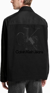 カルバン クライン タイガープリント デニムジャケット ユニセックス ブラック 長袖 J400111-BEH Details for カルバン クライン タイガープリント デニムジャケット ユニセックス ブラック 長袖 J400111-BEH