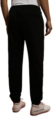 CALVIN KLEIN Unisex Dragon Embroidered Cotton Sweatpants Space Black J400353 Details for CALVIN KLEIN Unisex Dragon Embroidered Cotton Sweatpants Space Black J400353