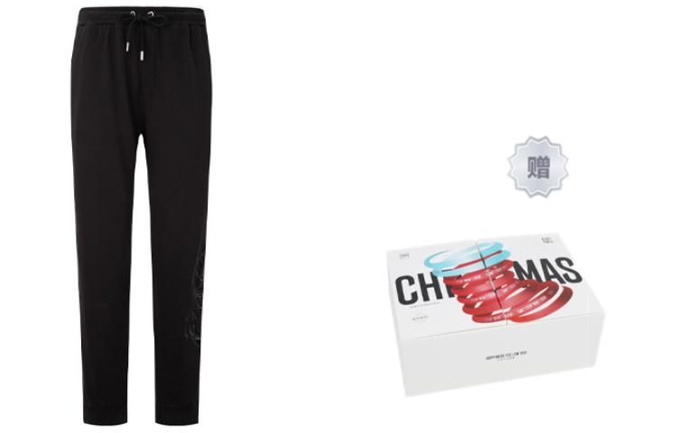 Sizing CALVIN KLEIN Pantalones de Algodón Negros Unisex Bordados con Dragón J400353