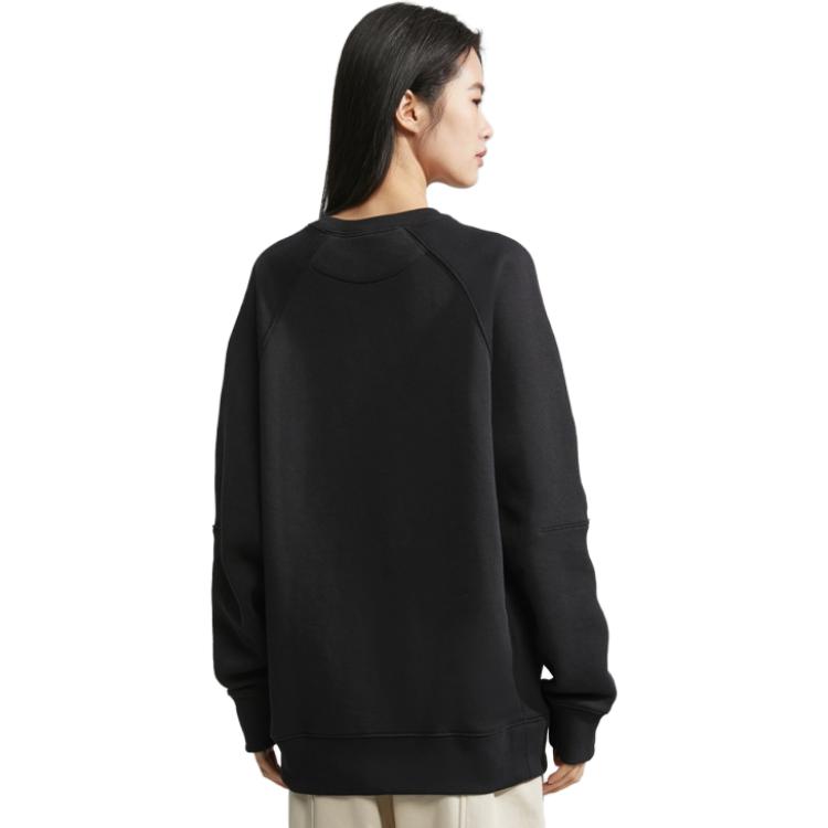 Purchase 卡尔文克雷恩男女宽松版LOGO印花圆领卫衣太空黑 40800ST