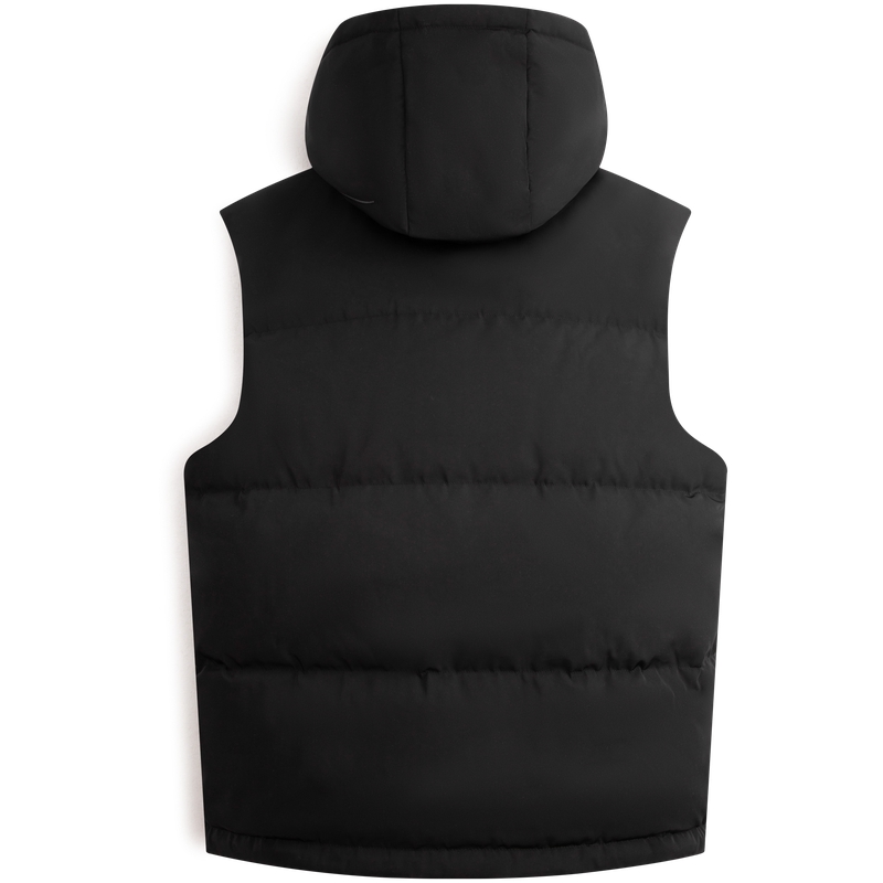 Calvin Klein Unisex Lunar New Year Dragon Hooded Down Vest Space Black. J400359 圖 4