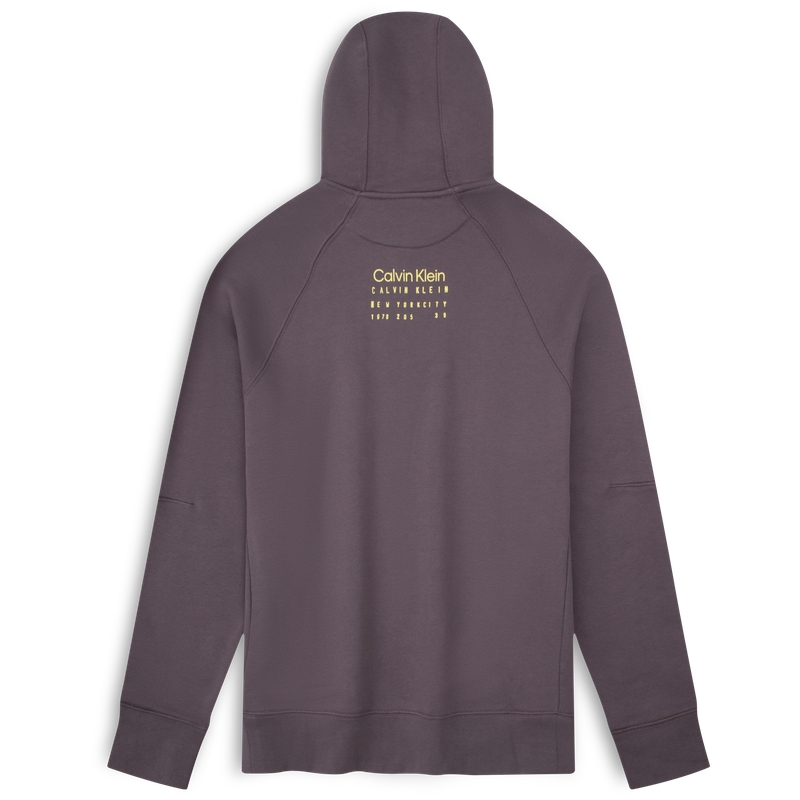 Calvin Klein Unisex Minimalist Hoodie Titanium Purple Grey 40960ST 圖 3