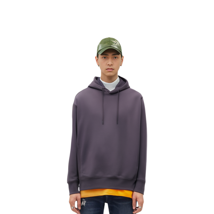 Calvin Klein Unisex Minimalist Hoodie Titanium Purple Grey 40960ST 圖 4