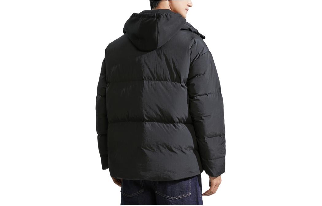 Lookbook Calvin Klein Jaket Musim Sejuk Unisex Hitam - Hangat & Selesa. J324854-BEH