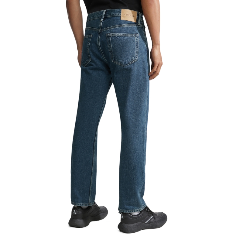 Calvin Klein Unisex Straight Fit Denim Jeans Blue 40678ST-7U8 圖 5