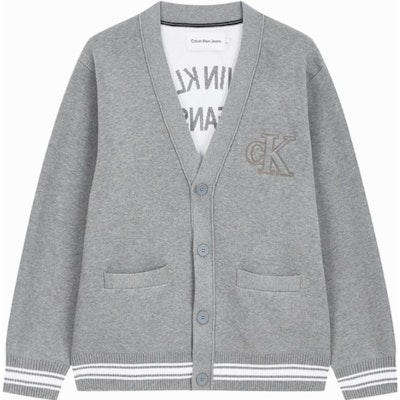 CALVIN KLEIN Unisex V-Neck Letter Print Long Sleeve Knit Sweater J324407 Order CALVIN KLEIN Unisex V-Neck Letter Print Long Sleeve Knit Sweater J324407