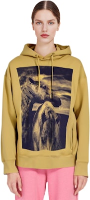 Calvin Klein Unisex Yellow Graphic Print Sweatshirt. 40798STCWY Shop Calvin Klein Unisex Yellow Graphic Print Sweatshirt. 40798STCWY