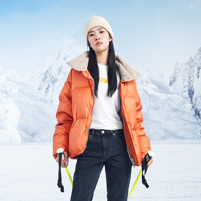 Calvin Klein Waterproof Down Jacket Unisex - Stain Resistant & Full Print Design J400372 圖 11