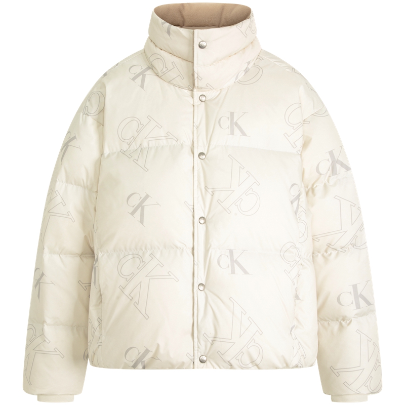 Calvin Klein Waterproof Down Jacket Unisex - Stain Resistant & Full Print Design J400372 圖 12