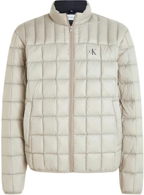 Calvin Klein 防水绗缝羽绒夹克 灰褐色 欧洲版 J30J324981-PED Buy Calvin Klein 防水绗缝羽绒夹克 灰褐色 欧洲版 J30J324981-PED