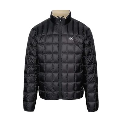 Calvin Klein Waterproof Zip-Up Stand Collar Jacket Black ( European Fit) J30J324981-BEH